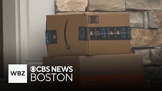 How police neighbors are trying to stop porch pirates in Massachusetts [upl. by Meneau612]