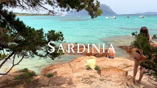 Sardinia  Beach Porto Istana  Beautiful beach with Turquoise Water  Olbia [upl. by Esinned184]