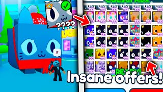 WARNING OFFER ⚠️ HOW I TRADE CRAZY for TITANIC JOLLY CAT💥 in Pet Simulator X Roblox [upl. by Ydeh94]