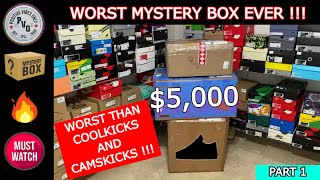 Part 1 Sneaker Store sent me the WORST MYSTERY BOX EVER  WORSE THAN coolkicks amp Cams Kicks [upl. by Mittel]