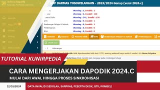 CARA MENGERJAKAN DAPODIK 2024 C DENGAN BENAR [upl. by Jamel335]