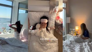 asmr morning routine 🩶 tiktok compilation [upl. by Carolynn]