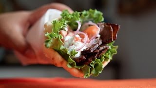 Homemade Gyro for Tom Hanks  Just Eat Life [upl. by Ayihsa297]