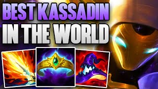 BEST KASSADIN IN THE WORLD INSANE SOLO CARRY GAMEPLAY  CHALLENGER KASSADIN MID GAMEPLAY  1318 [upl. by Osber230]