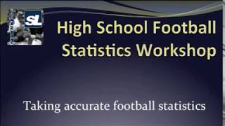 ScoringLive Football Stats Training Workshop Aug 1 2018 [upl. by Breech673]