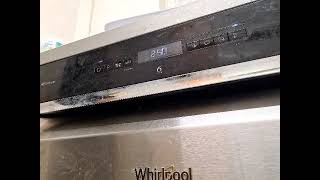 Whirlpool Dishwasher WFO3P33DLXUK start of wash [upl. by Iow679]