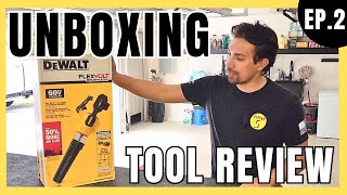 Dewalt 60V Flexvolt Leaf Blower Unboxing amp Review [upl. by Kreg]