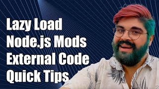 How to Lazy Load External Modules from Nodejs nodemodules Directory [upl. by Ikcir]