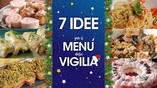 MENÙ DELLA VIGILIA DI NATALE 2022 di Benedetta Rossi 🎄❄️ Ricette TV Fatto in Casa per Voi [upl. by Eicyac207]