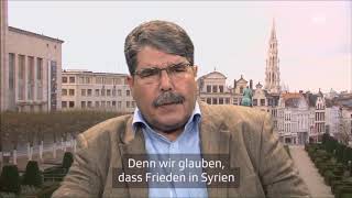 Salih Muslim Our project for Syria is democratic decentralized and secular Syria [upl. by Alper936]