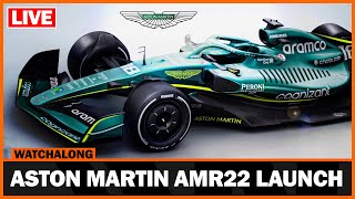 2022 Aston Martin AMR22 Reveal Watchalong [upl. by Oiramd921]