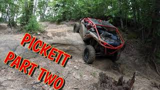 SXS UTV CanAm X3 Pickett State Park Part 2 [upl. by Attwood]