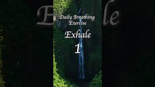 DAILY BREATHING EXERCISE 26 [upl. by Gnov597]