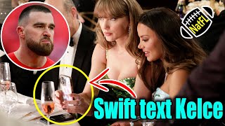 OMG Taylor Swift text Travis Kelce about Jo Koys stupid joke [upl. by Retsel]