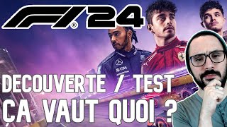 F1 24  DECOUVERTE  TEST  CA VAUT QUOI   Ça ne va pas plaire a tout le monde [upl. by Enaed]