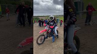 Cornelius Tøndel heading back to the paddock at the MXGP of GB Matterley Basin mxgp mx [upl. by Lona607]