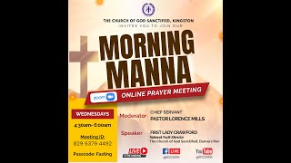 The Church of God Sanctified Kingston Morning Manna  May 29 2024 [upl. by Mcgaw]