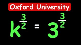 OXFORD University  Can You Solve This Entrance Exams  maths mathematics [upl. by Donal664]