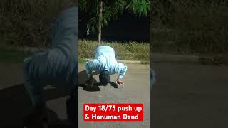 Day1875 push up amp Hanuman Dand [upl. by Neelie470]