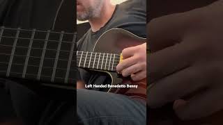 Left Handed Benedetto Benny Jazz Guitar [upl. by Blood]