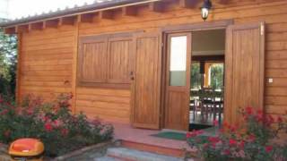 Casas de maderacasas prefabricadascabañaschaletsbungalows Madrid [upl. by Yattirb]