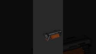 quotTHE SLUGGERquot retro game style PUNCH SHOTGUN blender animation blender3d digitalart art [upl. by Rehpotsirc]