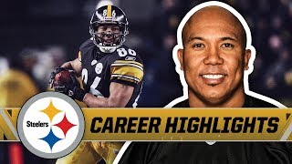 Hines Ward Career Highlights  Pittsburgh Steelers [upl. by Rider]