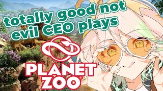 【PLANET ZOO】Welcome to my Zoo where people are happy and animals [upl. by Suivatna]