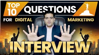 Top 10 Digital Marketing Interview Questions and Answers 2024  digitalmarketinginterviewquestions [upl. by Eatnom]