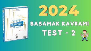 2024  345 TYT MATEMATİK SORU BANKASI ÇÖZÜMLERİ  BASAMAK KAVRAMI  TEST 2 [upl. by Yelrihs66]