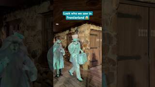 Hitchhiking Ghosts Spotted In Frontierland disneyworld disneycharacters disneycast [upl. by Leaj]