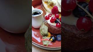 Its french toast amp guess what all fruits are there lovetravel padachari friendsfood beautiful [upl. by Telimay]