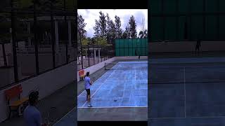 No error in execution tennis tennisshorts forehand winner [upl. by Eiznyl]