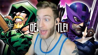 CAN I END THE LOSING STREAK Reacting to quotGreen Arrow vs Hawkeye Death Battlequot [upl. by Neeli]