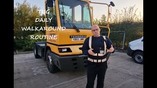 HGV Crazy Shunter  Daily walkaround routine [upl. by Relyk]