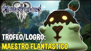 Kingdom Hearts 3 TrofeoLogro quotMaestro flantásticoquot Localización de los 7 Flantásticos [upl. by Merrie]