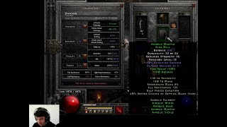 Diablo 2 Resurrected  Doodoo the Lone Wolf beats Duriel and becomes Angelic Episode 15 [upl. by Amlez240]