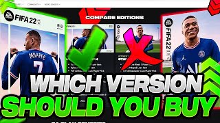 Which VERSION of FIFA 22 SHOULD YOU BUY PROS AND CONS EXPLAINED  FIFA 22 ULTIMATE TEAM [upl. by Paolo]