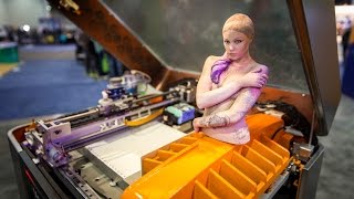 This 3D Printer Builds FullColor Paper Models [upl. by Sida174]