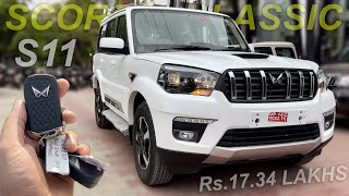 2024 Scorpio Classic S11 Top Model  Everest White Scorpio S11  India Ki Mafia SUV  Scorpio 2024 [upl. by Ashmead328]