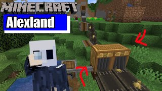 Alexland  29 Separando itens da FARM Minecraft 116 [upl. by Quintus]