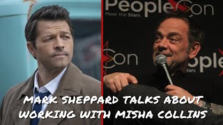 Mark Sheppard talks about working with Misha Collins amp his favorite things about Crowley [upl. by Retlaw]