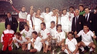 Il Milan di Sacchi  La migliore squadra di sempre [upl. by Glenine]