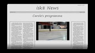 Caroles Level 1 Ice Skating Programme at Solihull Ice Rink [upl. by Dulci]