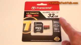 Transcend Ultimate SDHC  SDXC UHSI Memory Card Review [upl. by Icken701]