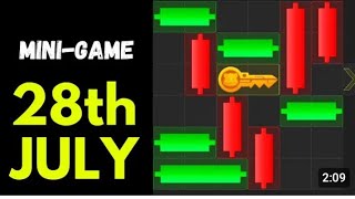 Hamster Kombat MiniGame 28th July Puzzle Solved [upl. by Booth]