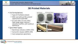 Effect of Halloysite Nanoclay on the Performance of 3D Printed CementBased Materials [upl. by Aynatahs]