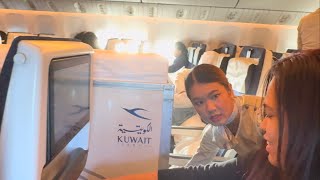 Kuwait Airwaysflying economy on the 777 from Kuwait 🇰🇼 to London 🇬🇧 2024 [upl. by Nyasuh631]