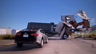 BeamNG Drive  Realistic Car Crashes 19 [upl. by Daukas441]