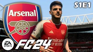 The beginning of something special  FC 24 Arsenal Career Mode S1E1 [upl. by Shayna]